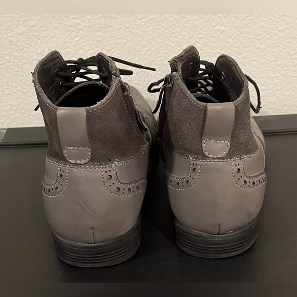 Vince Camuto Leather Wingtip Boots 11.5 - Picture 4 of 5